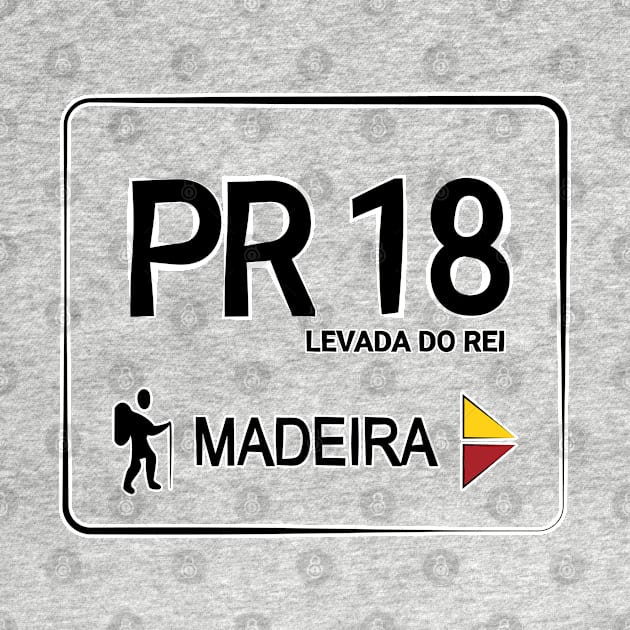 Madeira Island PR18 LEVADA DO REI logo by Donaby